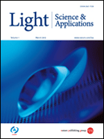 Front page Light: Science and
                              Applications